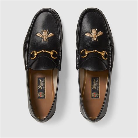 gucci loafers summer outfit|Gucci bee loafer.